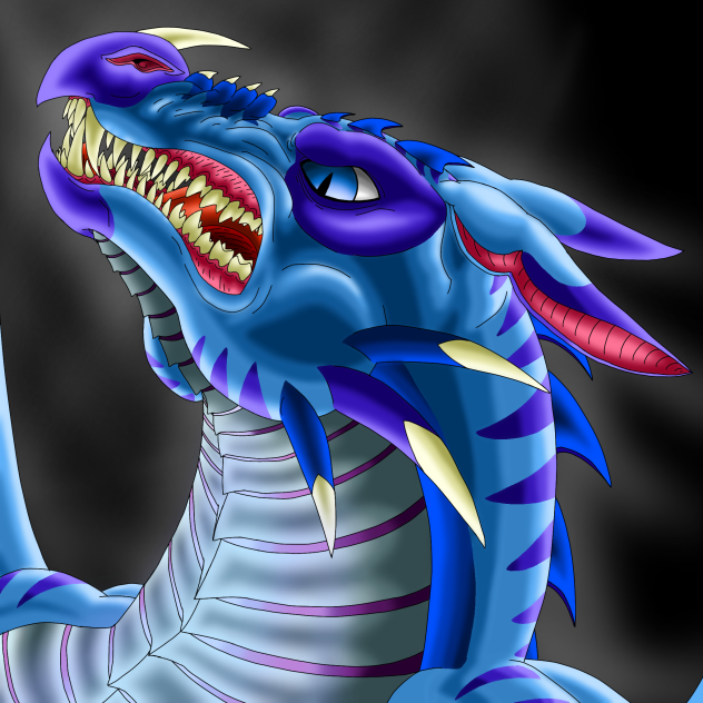 Dragon Master Charging a Blast of Fire