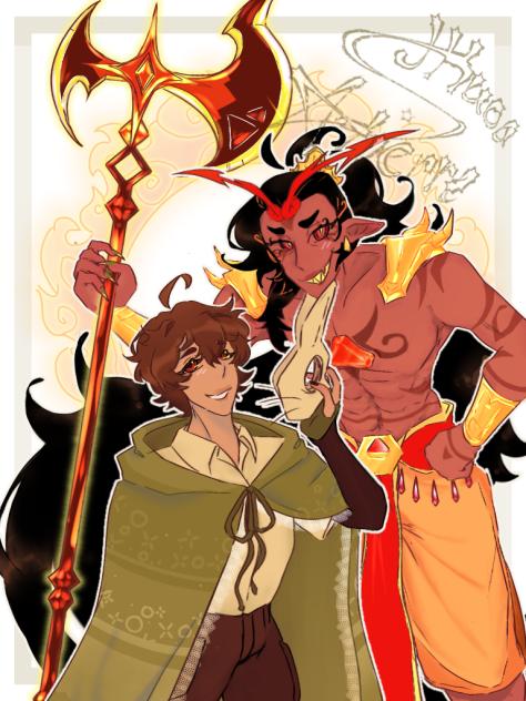 Fanart for @cinnamunch pt.1