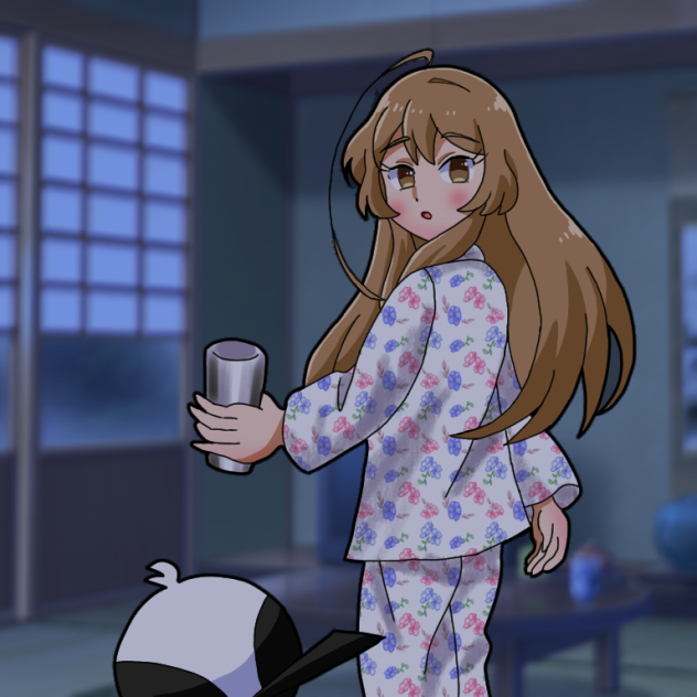 朝が来ちゃうヮナナちゃん