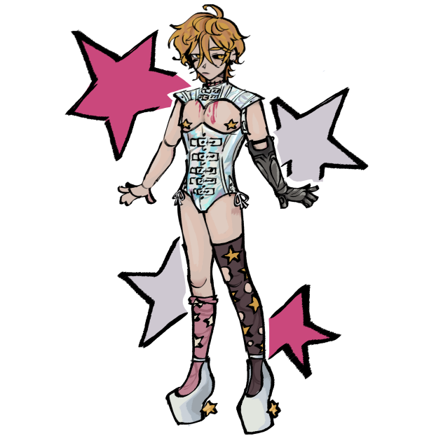My besties oc but my man ⭐️
