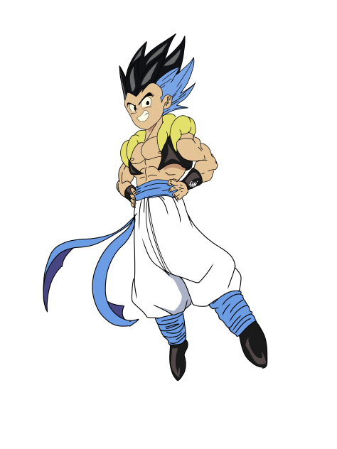 gotenks style toriyama