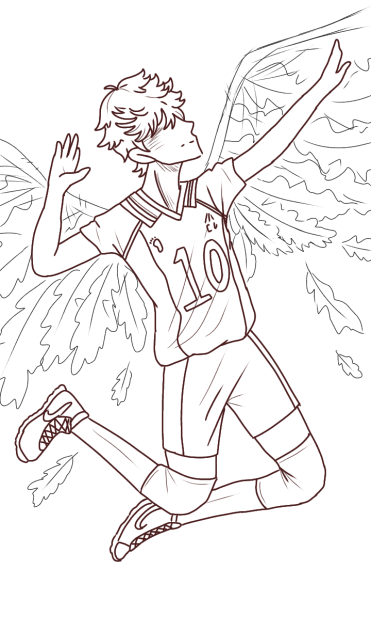 Hinata Lineart