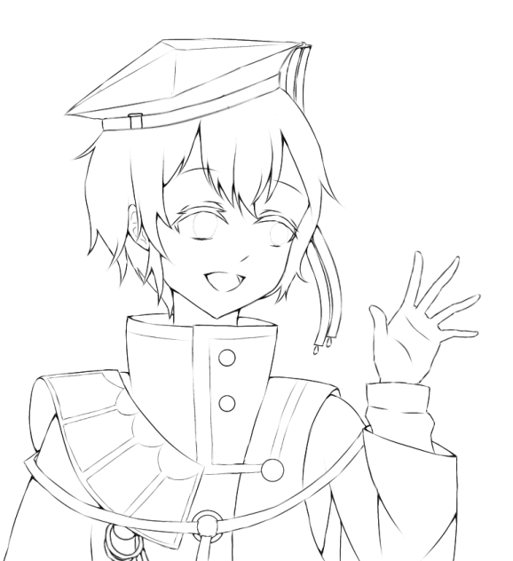 線画ソーンきゅん