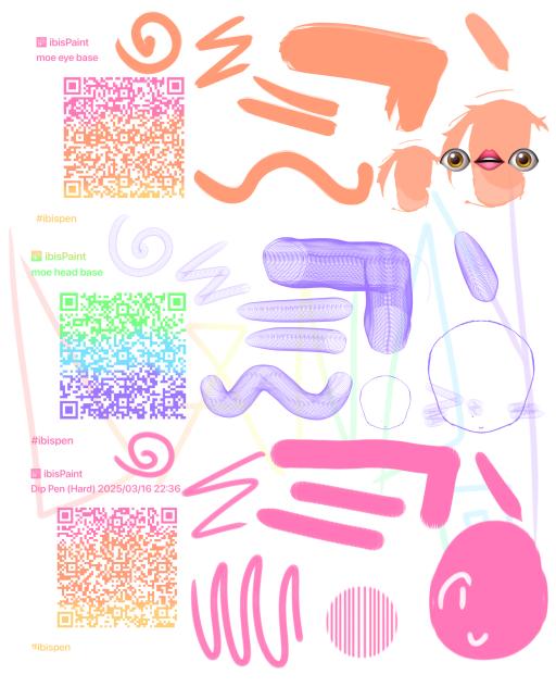 Moe brush pack - ibisPaint