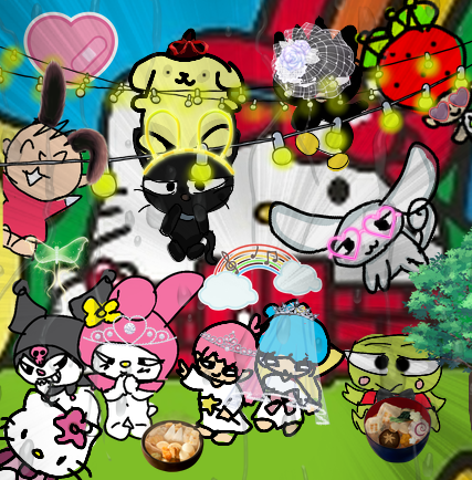 my hello kitty cafe🤓 - ibisPaint