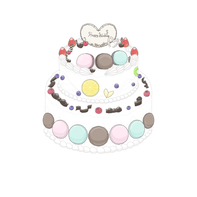 ウェディングケーキ