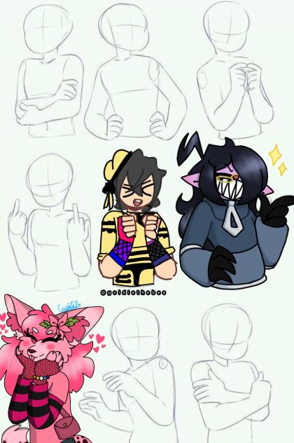 Pose Collab (feat. my old OC!)