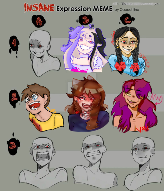 Insane expression collab