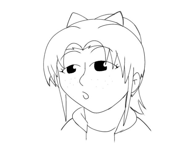 Marie Side View