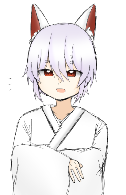 天狐さん　落書き