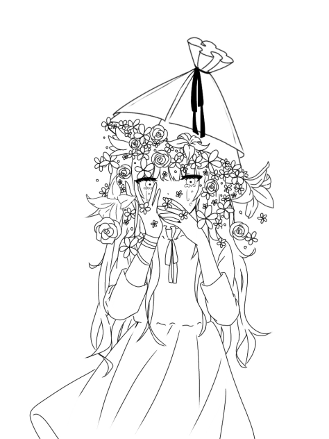 さようなら 花泥棒さん Ibispaint