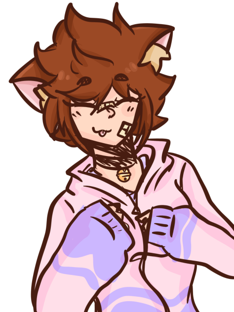 WIP Milly(An irl frends oc)