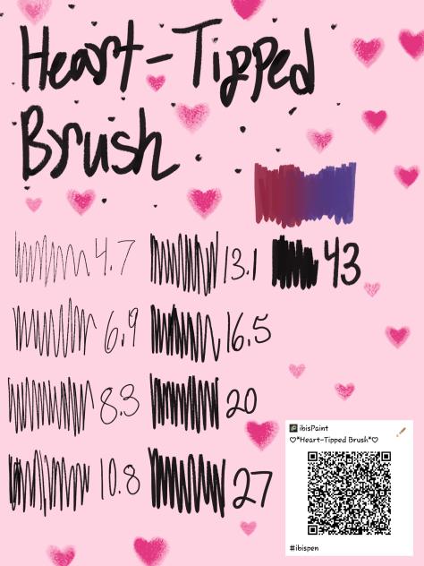 Heart-Tipped Brush