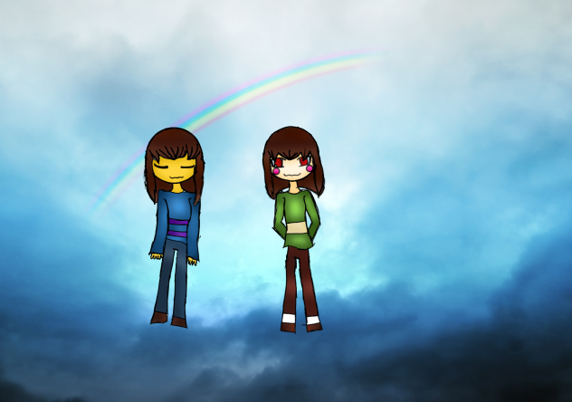 Frisk & Chara - ibisPaint