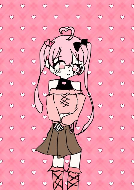 ♡ピンクの女の子♡