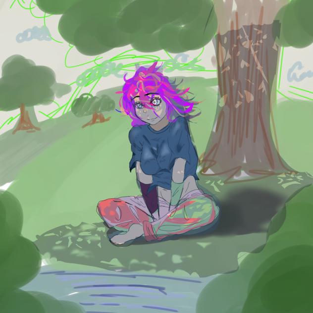 scenery practice - ibisPaint