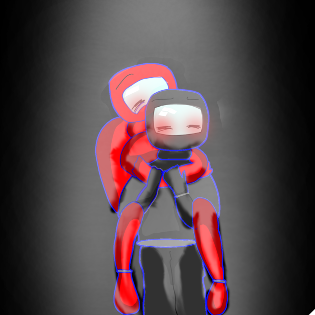 Red X Black Fanart