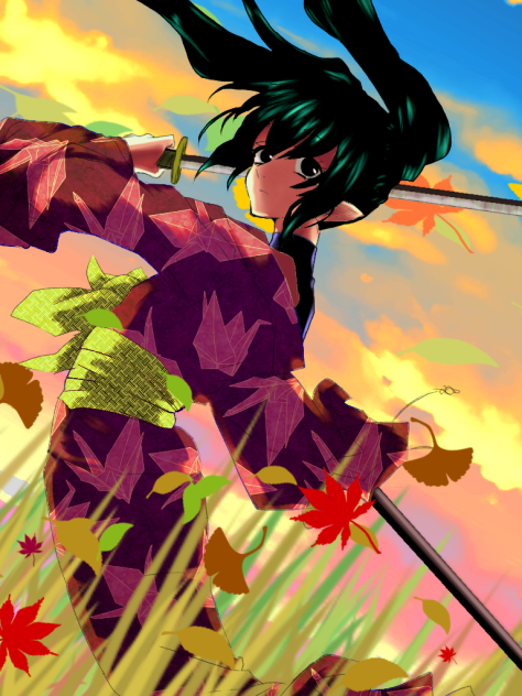 お借りしたのに色いれてみました　12