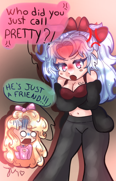 «Who did you just call ''pretty''⁉️»