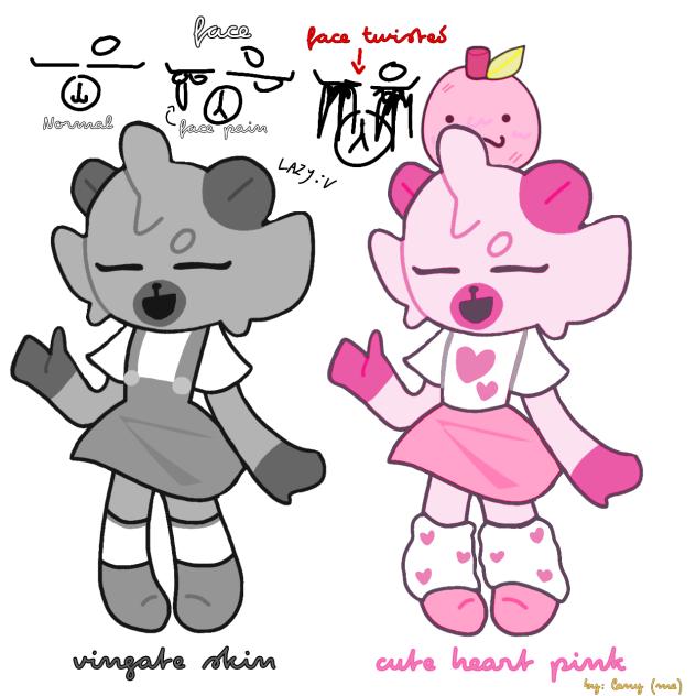 face oc and skin oc dandy's world!