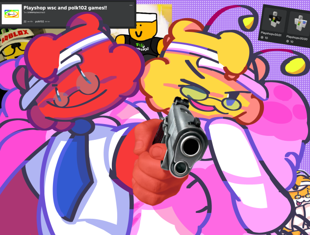 Me and the friend ~★ but I’m a furry UWU