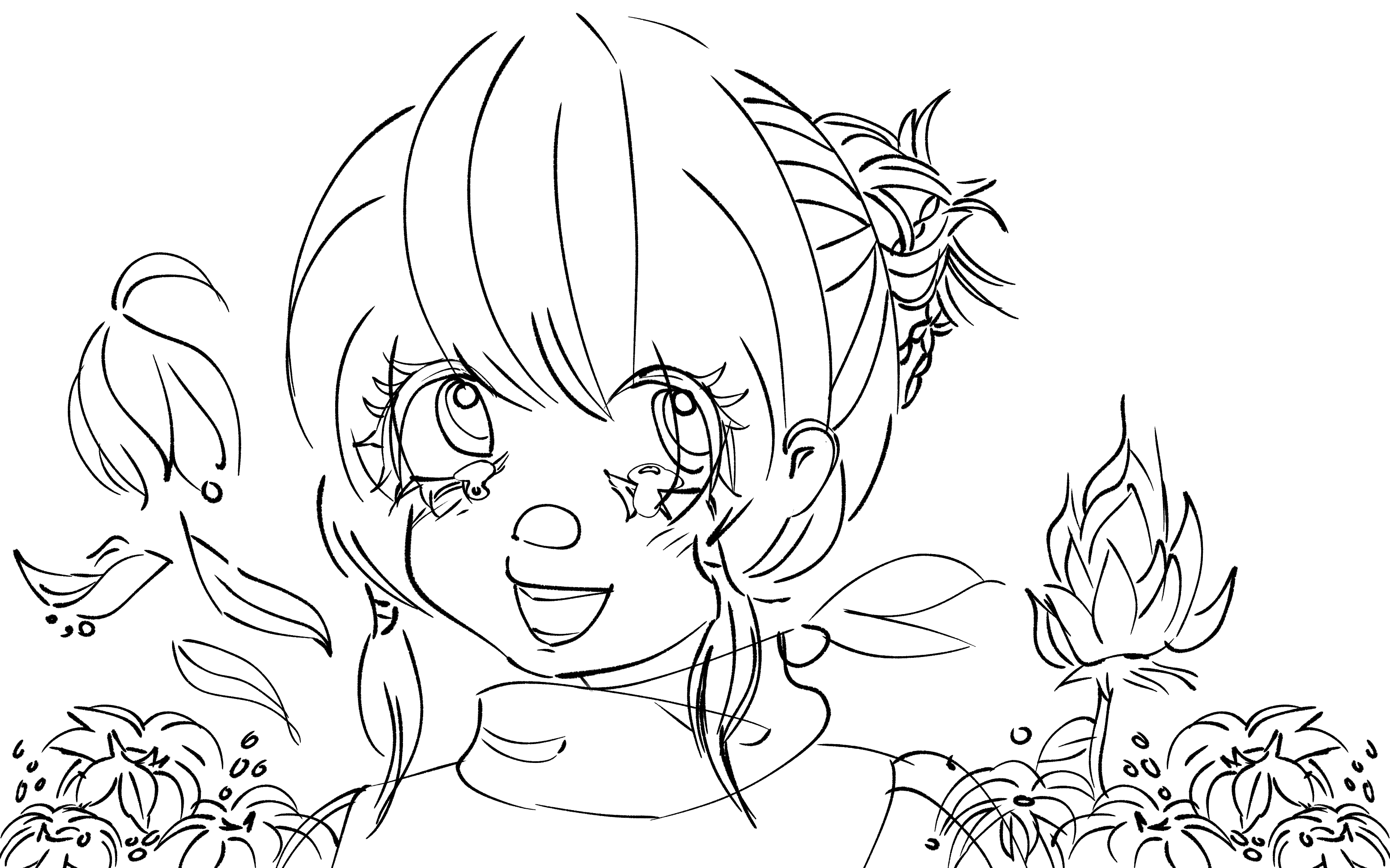 flowers - ibisPaint