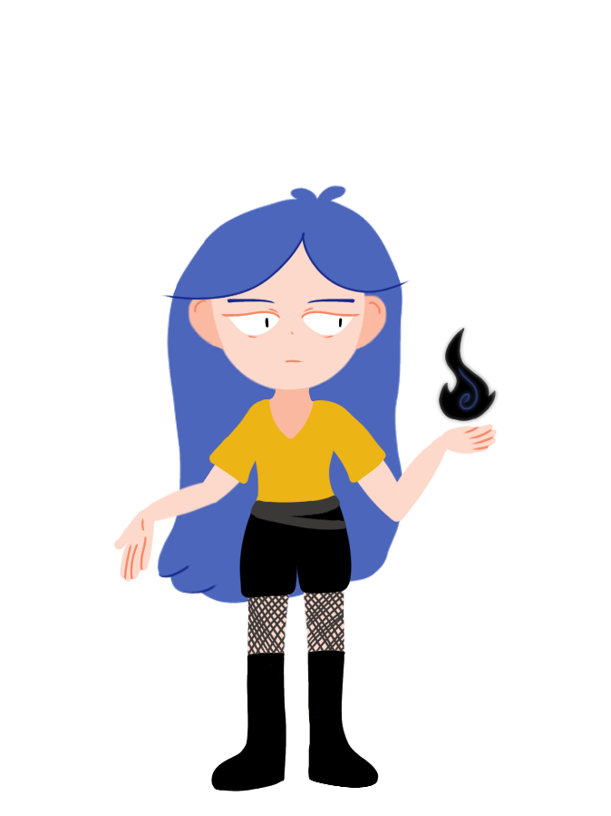 Idk my oc in a diff style - ibisPaint