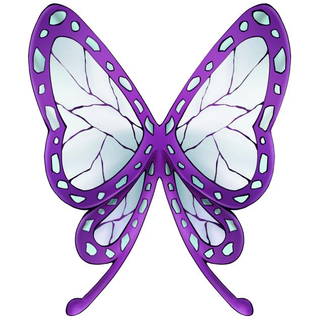 Butterfly Shinobu Broche