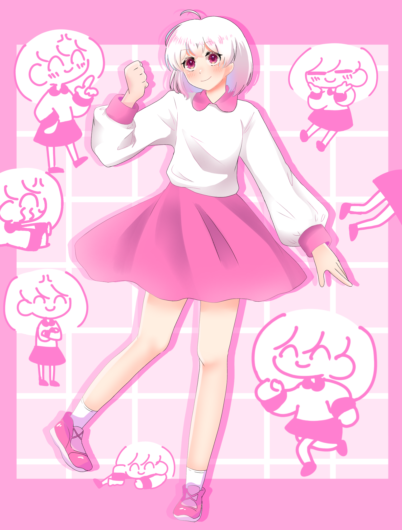 桃野わたしちゃん🍑 - ibisPaint