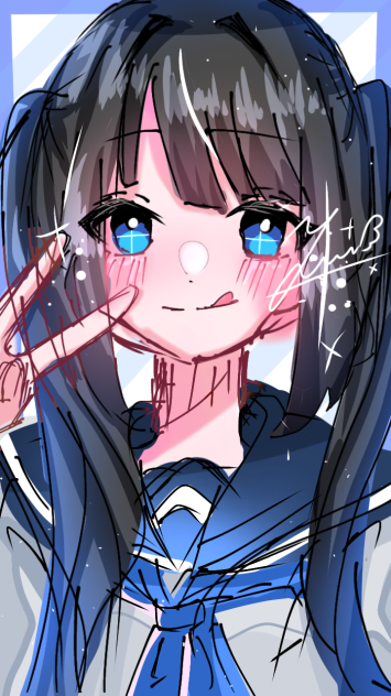 いえい💙