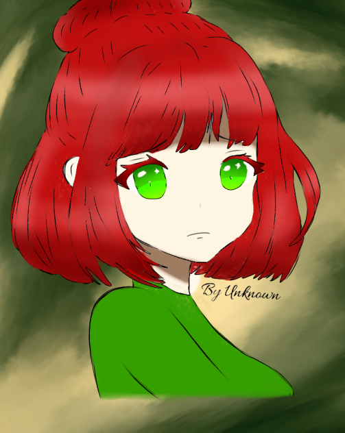 Redhead girl - ibisPaint