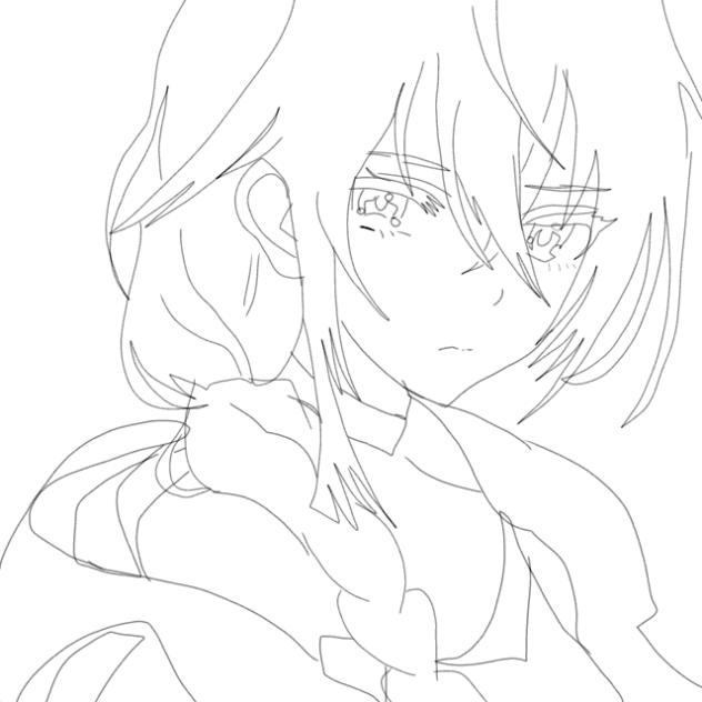 anime girl animation