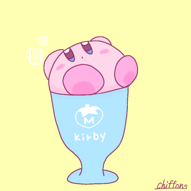 カービィまるごとパフェ