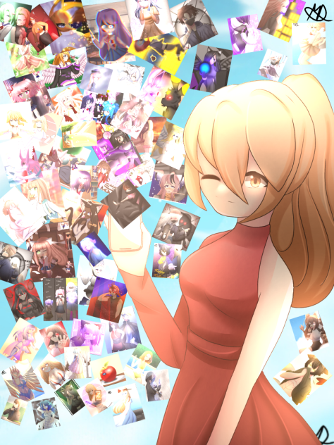 One year in ibis paint!!