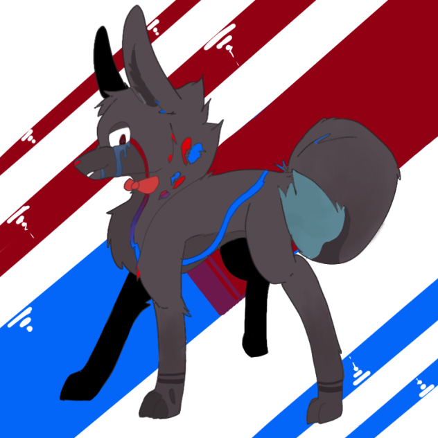 fanart•. Akela and heart-sharp fankid