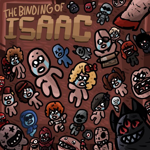 meat boy and isaac ._.