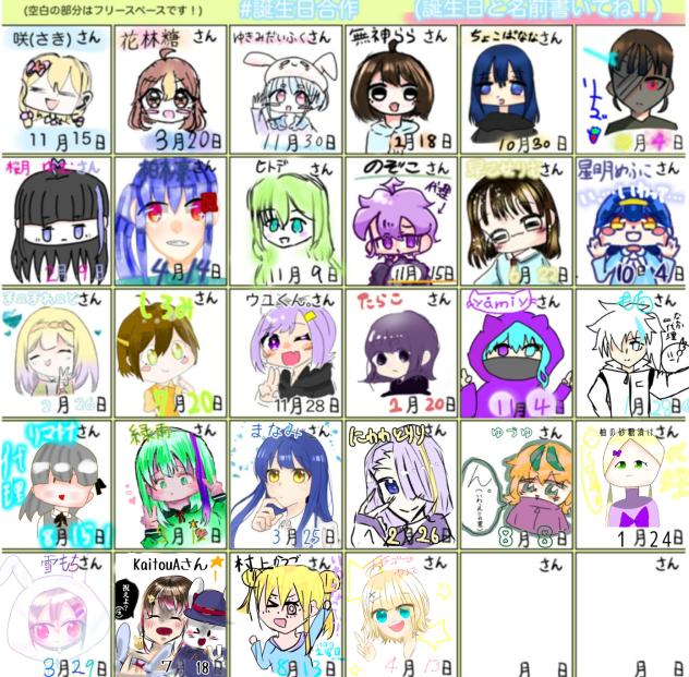 誕生日合作！！！！！！