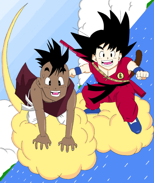 【貴重】【ドラゴンボール】 　　 　　『ヤムチャ』【鳥山明】【セル画】 セル画 ドラゴンボール 4枚セット 孫悟空 チチ ヤムチャ 鳥山明