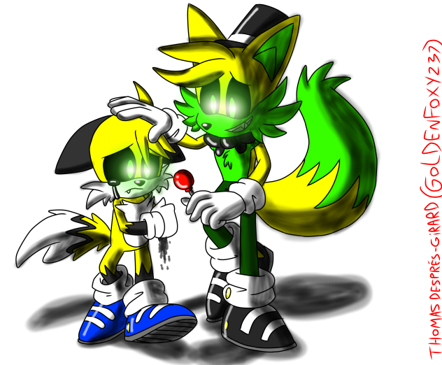 goldenfoxy and junior