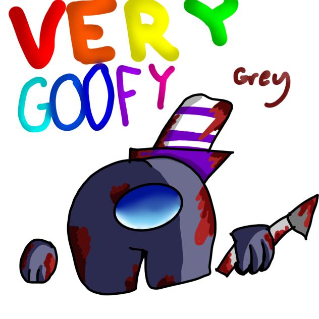 goofy grey boi