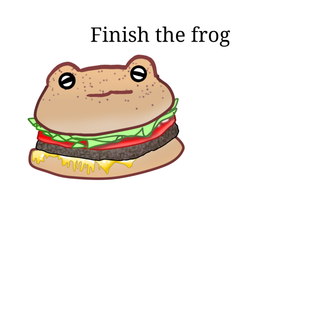 Finish the frog game