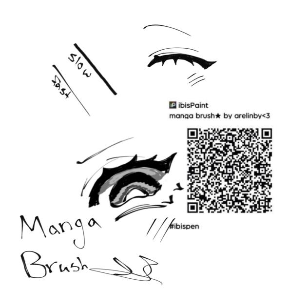 Manga brush