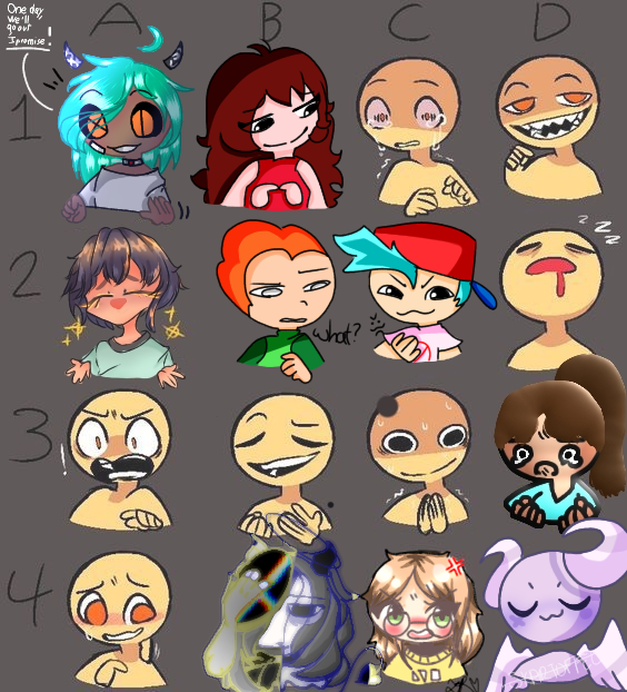 Emotions collab but with F N F