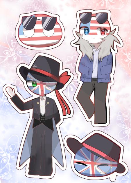 シールにしたい、、、🇬🇧🇺🇸