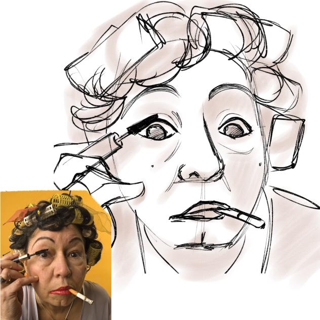 portrait sketch 4
