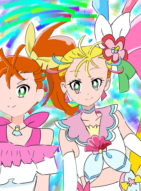 夏海まなつちゃん&キュアサマー