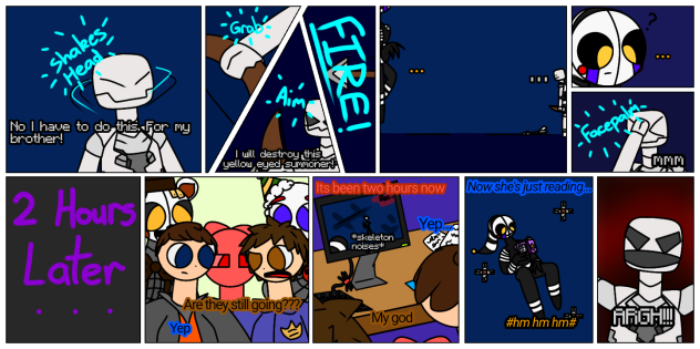 A Skeletal Story. p6 Minecraft-FNaF fmc