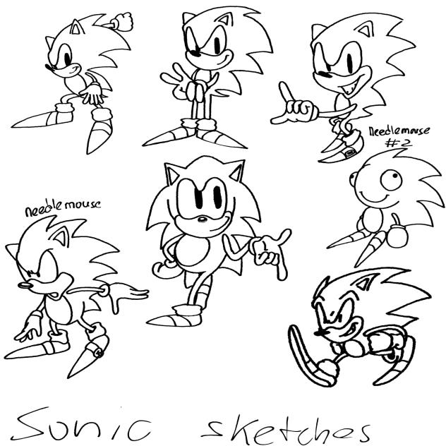 sonic doodles #2
