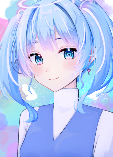 パステルカラーの天使