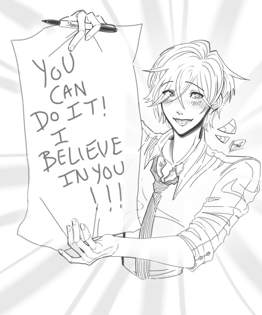 You can do it! I believe in you!!!